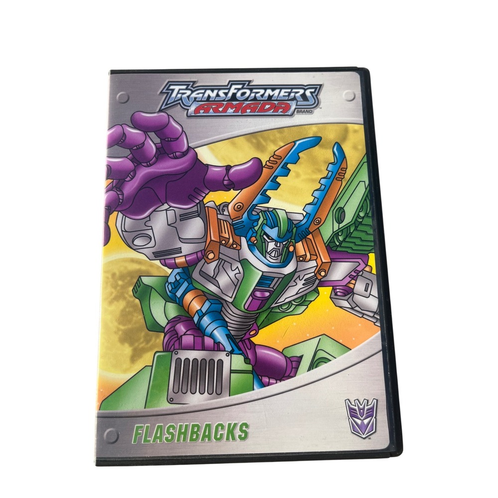 Transformers Armada Flashbacks DVD 2004 Rhino Home Video 4 Episodes DV-8158 NTSC